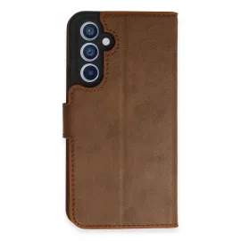 Newface Samsung Galaxy A54 5G Kılıf Trend S Plus Kapaklı Kılıf - Taba