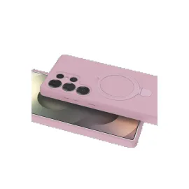 Newface Samsung Galaxy S23 Ultra Regal Magsafe Standlı Kapak - Açık Pembe