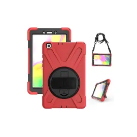 Newface Samsung Galaxy T290 Tab A 8 Kılıf Amazing Tablet Kapak - Kırmızı