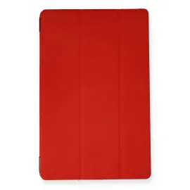Newface Samsung Galaxy X200 Tab A8 10.5 Kılıf Tablet Smart Kılıf - Kırmızı