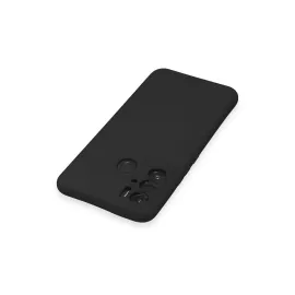Newface Tecno Pova Neo Kılıf Nano Içi Kadife Silikon - Siyah