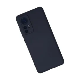 Newface Xiaomi Mi 12 Kılıf Nano Içi Kadife Silikon - Lacivert