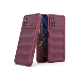 Newface Xiaomi Poco X4 Pro 5G Kılıf Optimum Silikon - Bordo