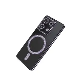 Newface Xiaomi Redmi Note 13 Pro 4G Joke Simli Magneticsafe Kılıf - Derin Mor