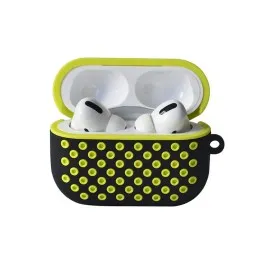 Newface Airpods Pro 2 (2.nesil) Spor Delikli Kılıf - Siyah-Sarı