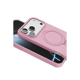 Newface Apple Iphone 17 Pro Regal Magsafe Standlı Kapak - Açık Pembe