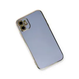 Newface Iphone 11 Kılıf Volet Silikon - Mavi