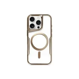 Newface Iphone 11 Pro Max Kılıf Boyi Magsafe Silikon Kapak - Kahverengi