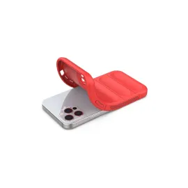 Newface Iphone 12 Pro Kılıf Optimum Silikon - Kırmızı