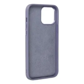 Newface Iphone 13 Pro Kılıf Asya Deri Silikon - Mor