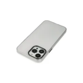 Newface Iphone 13 Pro Max Kılıf Modos Metal Kapak - Şeffaf