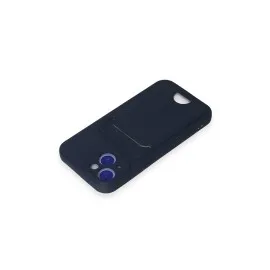 Newface Iphone 14 Kılıf Kelvin Kartvizitli Silikon - Lacivert