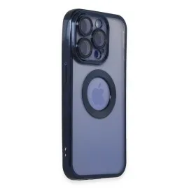 Newface Iphone 15 Pro Max Kılıf Slot Silikon - Lacivert