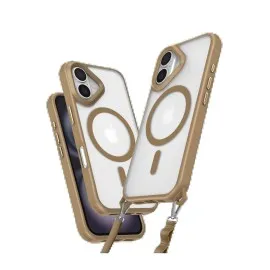 Newface Iphone 16 Kılıf Enka Magsafe Silikon Kılıf - Desert