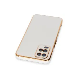 Newface Oppo A54 4G Kılıf Volet Silikon - Beyaz