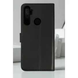 Newface Realme 6I Kılıf Trend S Plus Kapaklı Kılıf - Gold