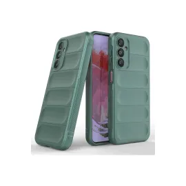 Newface Samsung A36 Kılıf Optimum Silikon - Koyu Yeşil