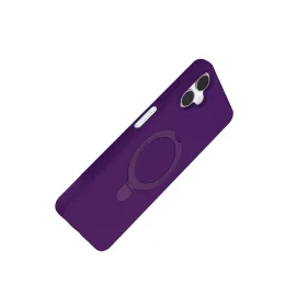 Newface Samsung Galaxy A06 Regal Magsafe Standlı Kapak - Derin Mor