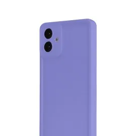 Newface Samsung Galaxy A07 Viera Silikon - Lila