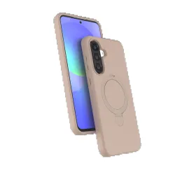 Newface Samsung Galaxy A17 5G Regal Magsafe Standlı Kapak - Çöl Titanyum