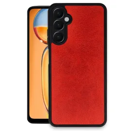 Newface Samsung Galaxy A26 Kılıf Aras Deri Kapak - Kırmızı