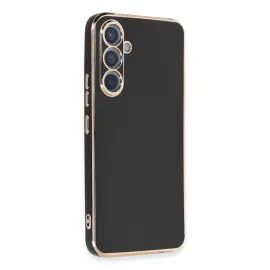 Newface Samsung Galaxy A54 5G Kılıf Volet Silikon - Siyah