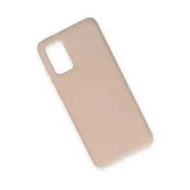 Newface Samsung Galaxy S20 Plus Kılıf Nano Içi Kadife Silikon - Pudra