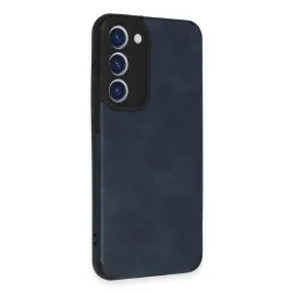 Newface Samsung Galaxy S23 Plus Kılıf Loop Deri Silikon - Lacivert