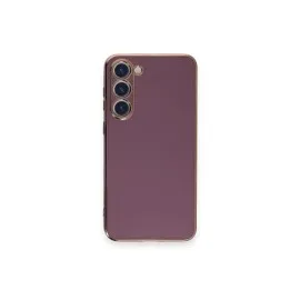 Newface Samsung Galaxy S23 Plus Kılıf Volet Silikon - Mor