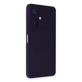 Newface Vivo Y27 Kılıf Nano Içi Kadife Silikon - Mor