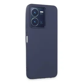 Newface Vivo Y35 Kılıf First Silikon - Lacivert