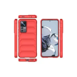 Newface Xiaomi Mi 12T Pro Kılıf Optimum Silikon - Kırmızı