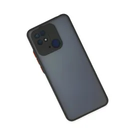 Newface Xiaomi Redmi 10C Kılıf Montreal Silikon Kapak - Siyah