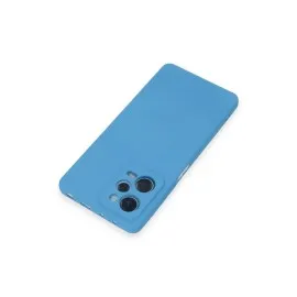 Newface Xiaomi Redmi Note 12 Pro 5G Kılıf Nano Içi Kadife Silikon - Mavi