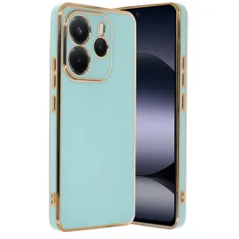 Newface Xiaomi Redmi Note 14 4G Kılıf Volet Silikon - Açık Yeşil