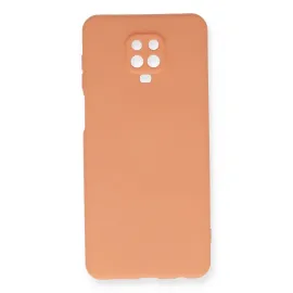 Newface Xiaomi Redmi Note 9 Pro Kılıf Nano Içi Kadife Silikon - Turuncu