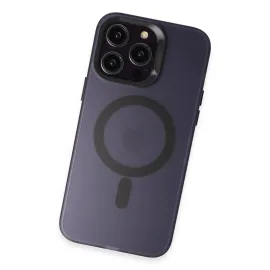 Joko Iphone 15 Pro Kılıf Mateks Magsafe Kapak - Derin Mor