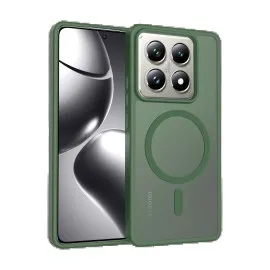 Joko Xiaomi Mi 14T Pro Jota Magsafe Kapak - Koyu Yeşil