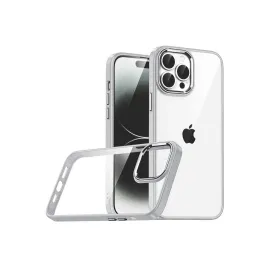 Newface Apple Iphone 15 Pro Max Razer Lensli Silikon - Gümüş