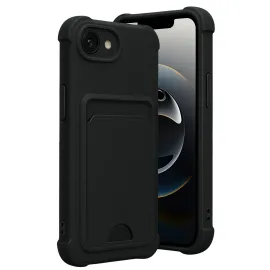 Newface Apple Iphone 16E Kelvin Kartvizitli Silikon - Siyah