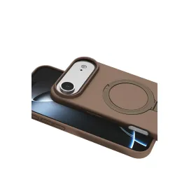 Newface Apple Iphone 17 Air Regal Magsafe Standlı Kapak - Çöl Titanyum