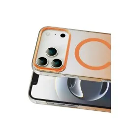 Newface Apple Iphone 17 Pro Glossy Magsafe Kapak - Turuncu