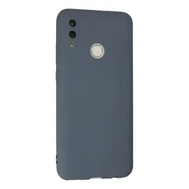 Newface Huawei P Smart 2019 Kılıf Nano Içi Kadife Silikon - Gri