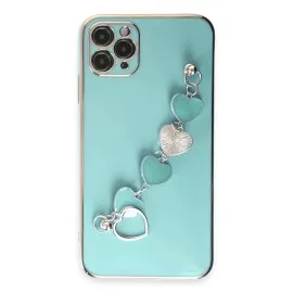 Newface Iphone 11 Pro Max Kılıf Esila Silikon - Su Yeşili