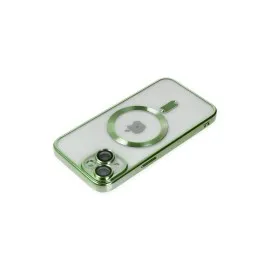 Newface Iphone 14 Plus Kılıf Kross Magneticsafe Kapak - Koyu Yeşil