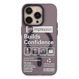 Newface Iphone 14 Pro Kılıf Apollo Magneticsafe Desenli Kapak - Apollo Mor - 6