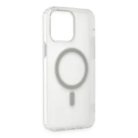 Newface Iphone 14 Pro Kılıf Matte Şeffaf Magneticsafe - Şeffaf