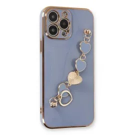 Newface Iphone 14 Pro Max Kılıf Esila Silikon - Gri
