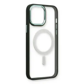 Newface Iphone 14 Pro Max Kılıf Room Magneticsafe Silikon - Köknar Yeşili