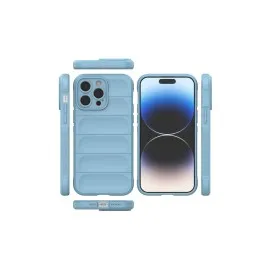 Newface Iphone 15 Pro Kılıf Optimum Silikon - Sky Blue